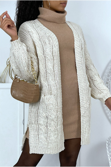 Gilet Carina - Beige - Gilet à manches longues - Beige - LC00012215 - 4